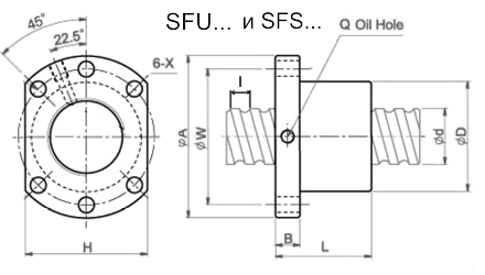 Чертеж SFU